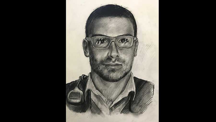 Sketch of man accused of sexually assaulting woman 