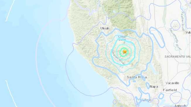 A 4.7 magnitude earthquake strikes on New Year's Day