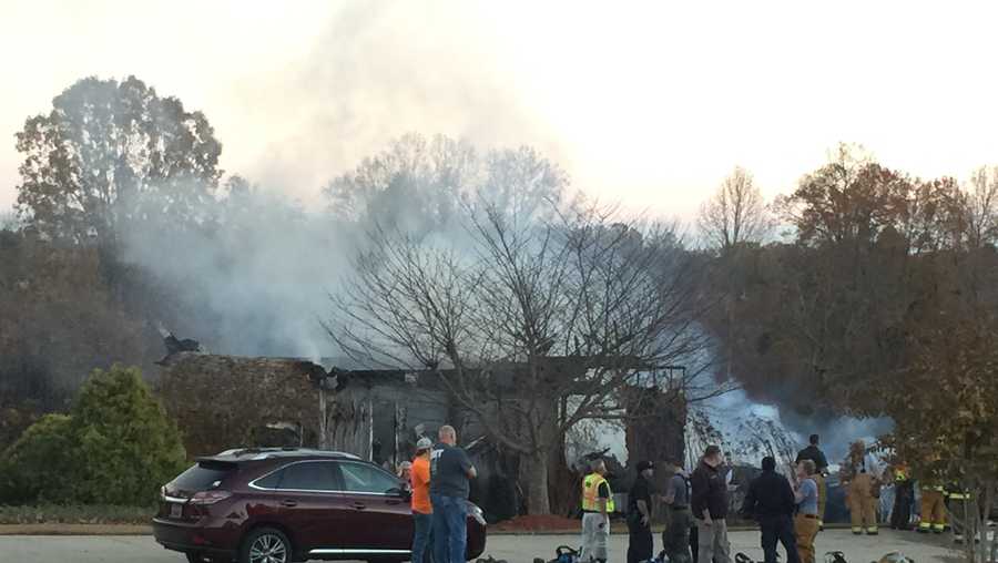 Fire destroys one home, damages another on Thanksgiving Day, firefighters say