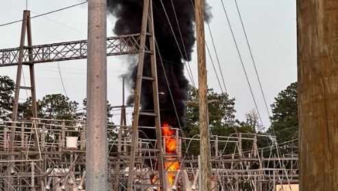 Covington power outages Cleco substation fire - Vimarsana News