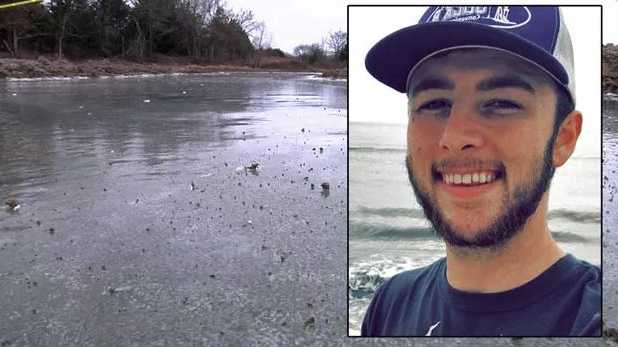 body of man found in frozen pond near ada