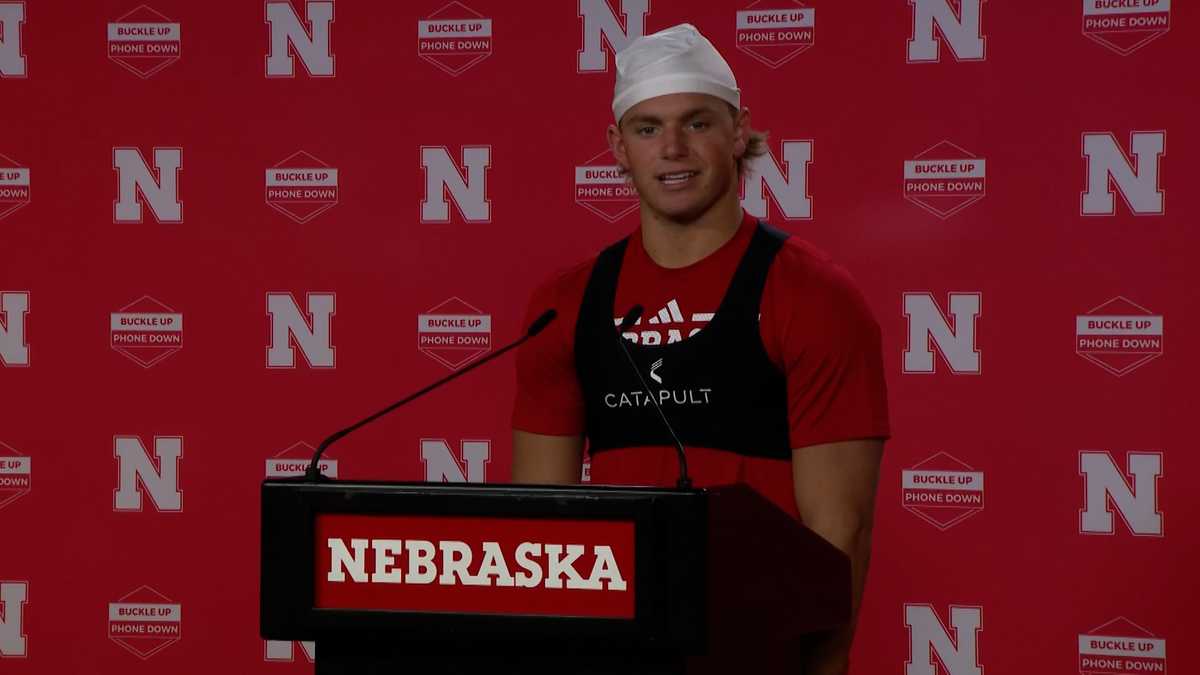 'Great food in Omaha': Husker QB Anthony Colandrea discusses how he has adjusted to Nebraska
