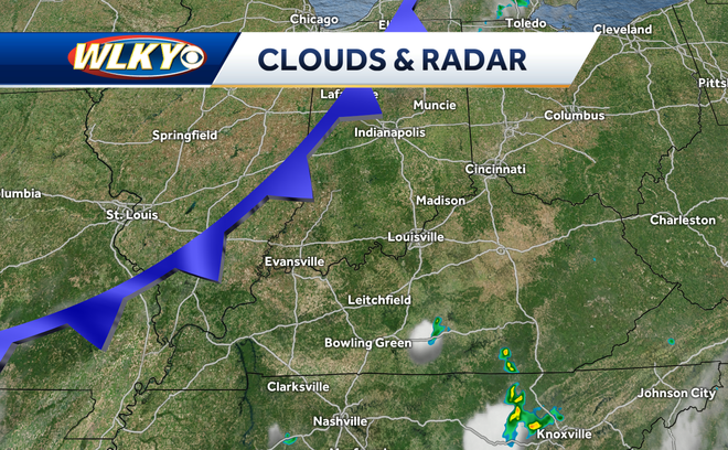 Strong storms possible on Wednesday in Louisville region