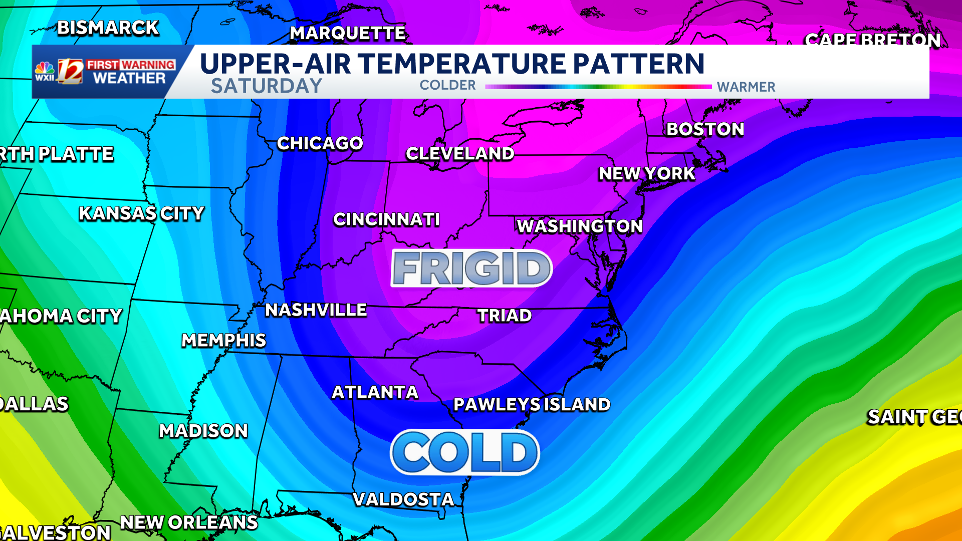 More confidence for snow in North Carolina | Uncertain snow totals - WXII