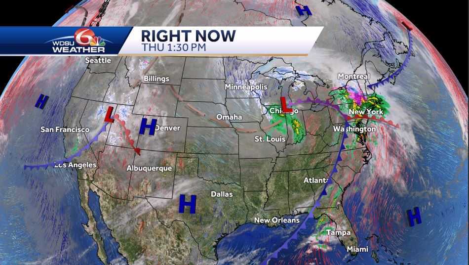 Colder Temperatures and Rain this Weekend