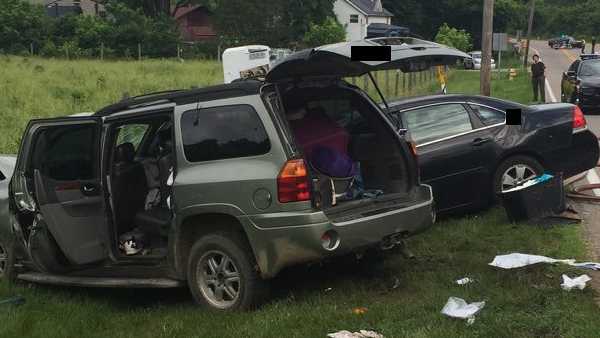 4 seriously injured in Colerain Township crash