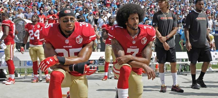 Police chief apologizes for officer's 'racist' Kaepernick costume