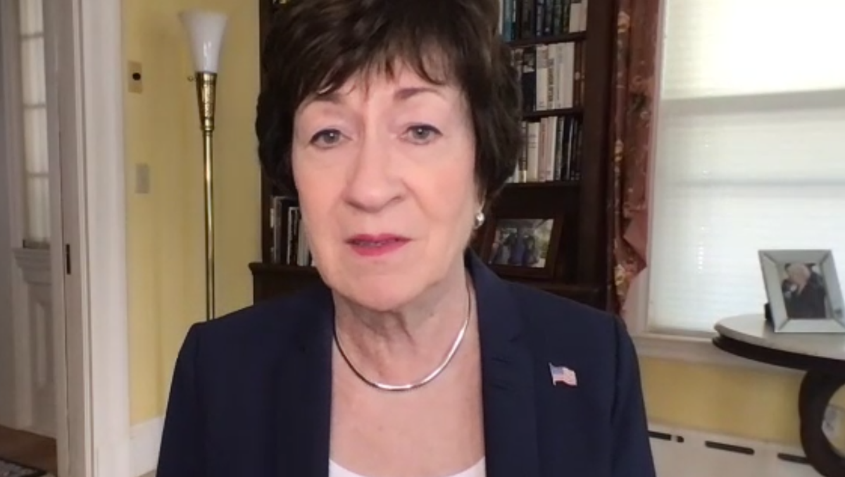 Collins calls on Biden administration to keep troops in Afghanistan until evacuations are complete