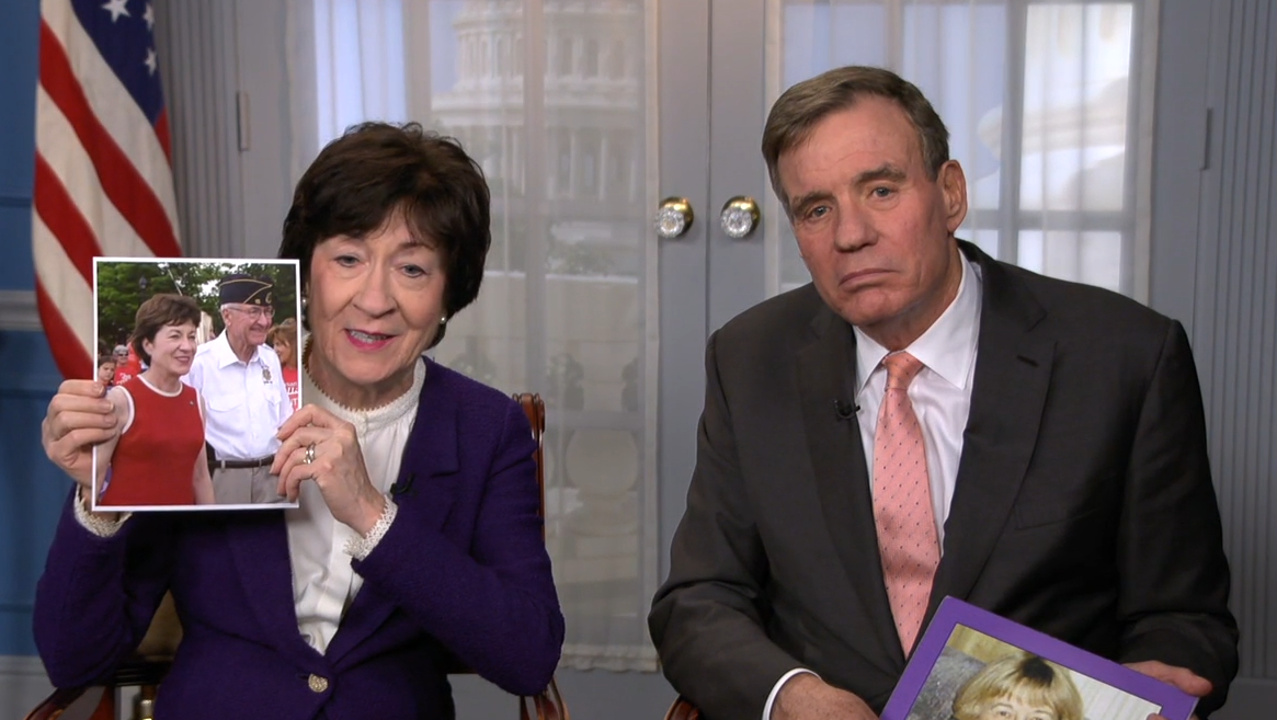 Senators Collins and Warner team up to expand Alzheimer's disease research and treatment