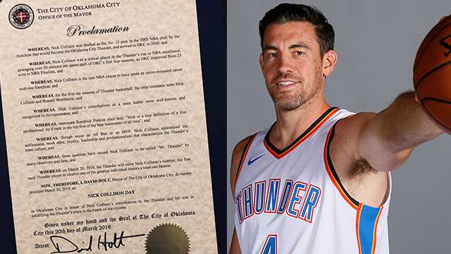 Nick Collison's Jersey to Be 1st Number Retired by Thunder on