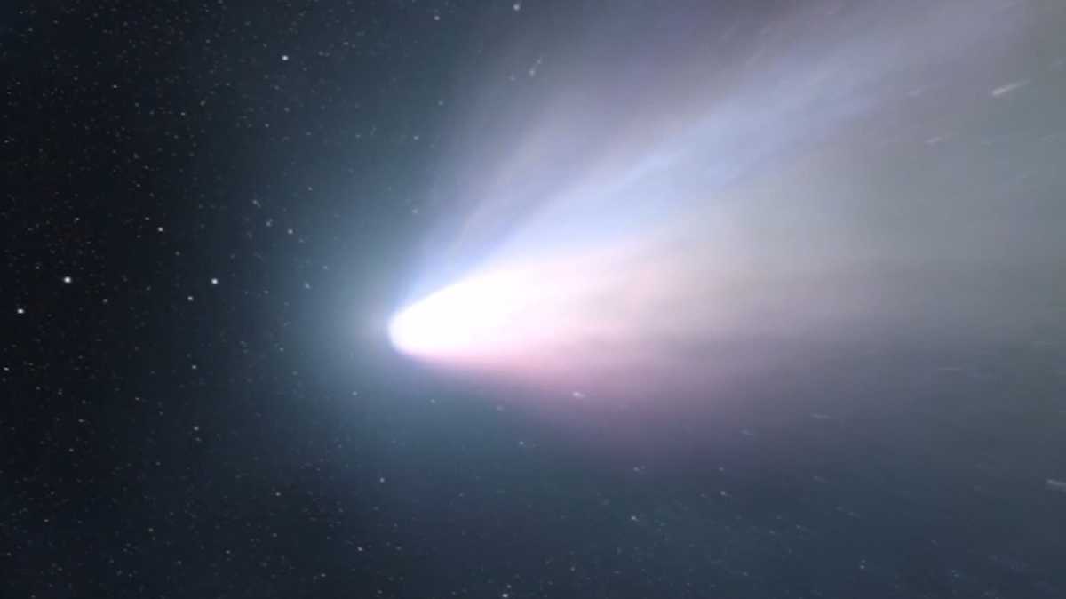 El cometa es visible en el cielo de las Carolinas, Georgia.