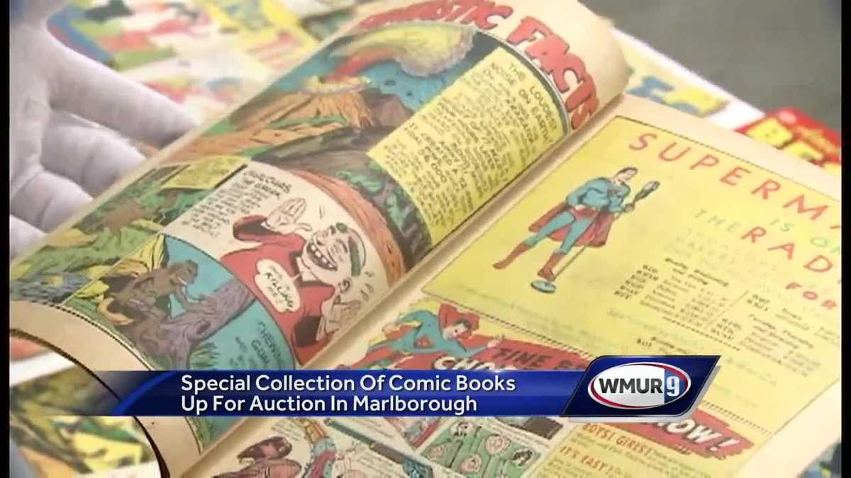 Rare collection of comic books up for auction in Marlborough