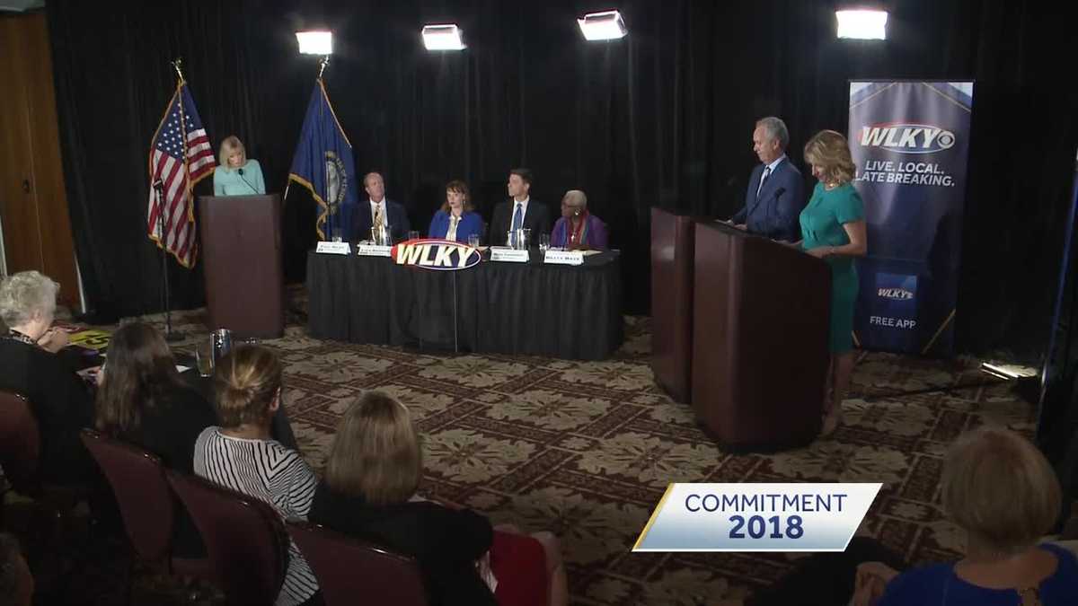 Louisville Mayoral Candidates Spar In Monday Night Debate