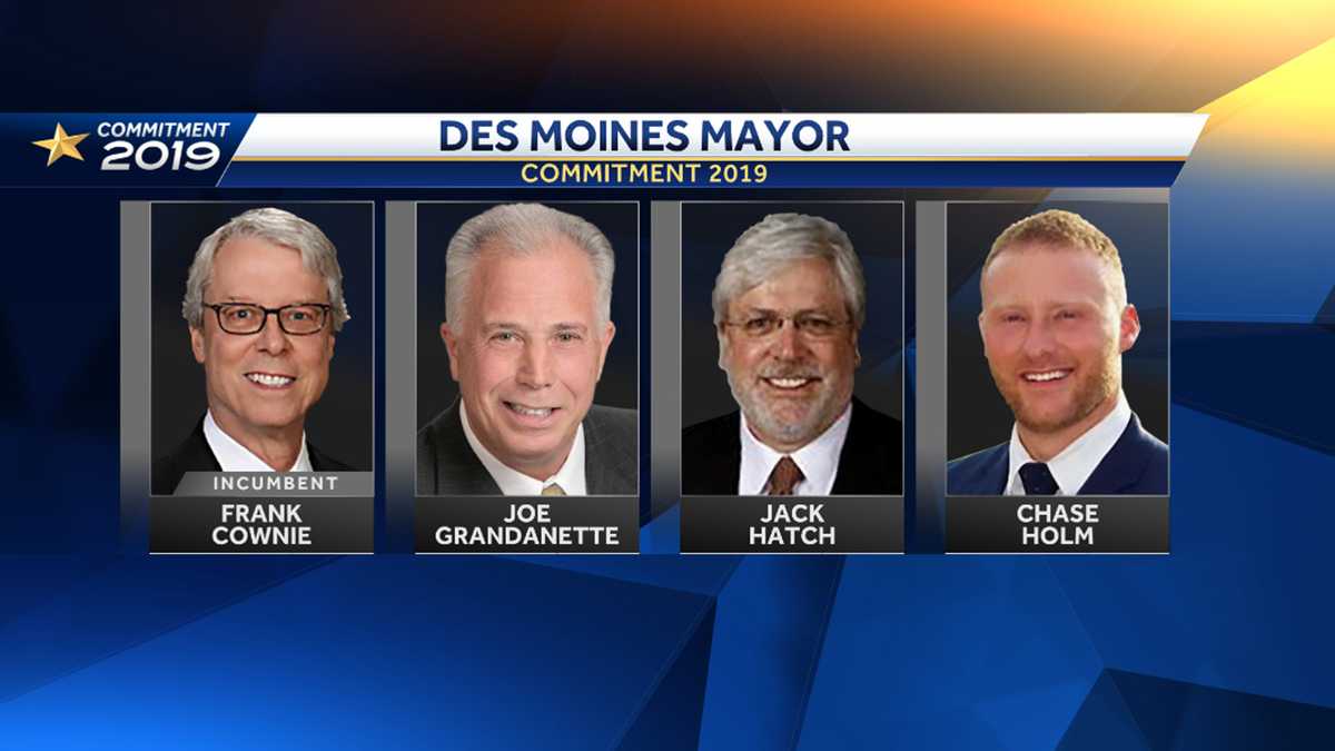 Des Moines mayoral race moves to runoff between Cownie, Hatch