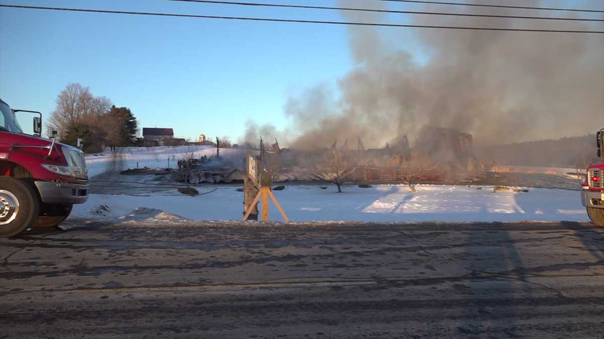 'We’re gonna rebuild' Unity's Amish Community Market destroyed by fire