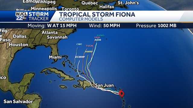 Savannah: Fiona forecast to strengthen, where it tracks next - Vimarsana News