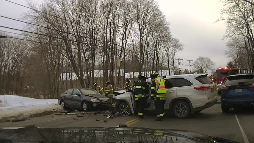 Police: Three car Westbrook crash caused by driver who failed to yield