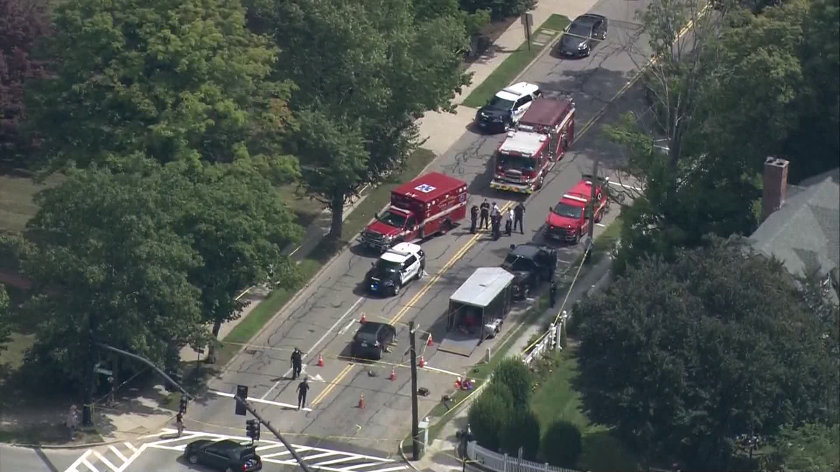 Pedestrian dies after being struck, pinned under car in Concord