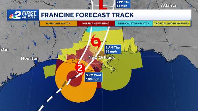 hurricane francine