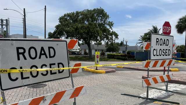 'Confusion Corner' roundabout in Stuart is closed due to Brightline construction - Vimarsana News
