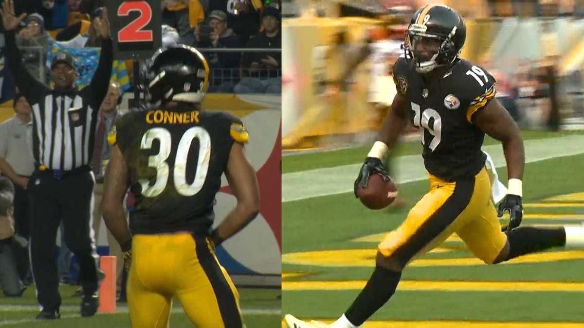 Steelers' JuJu Smith-Schuster, James Conner ruled out with injuries