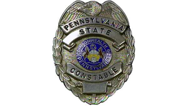 A Pennsylvania state constable badge.