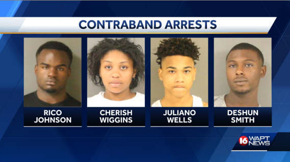 contraband arrests