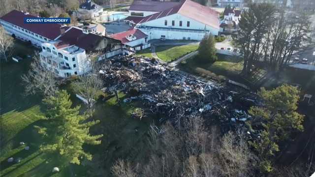 Fire tears through North Conway, NH hotel - Vimarsana News