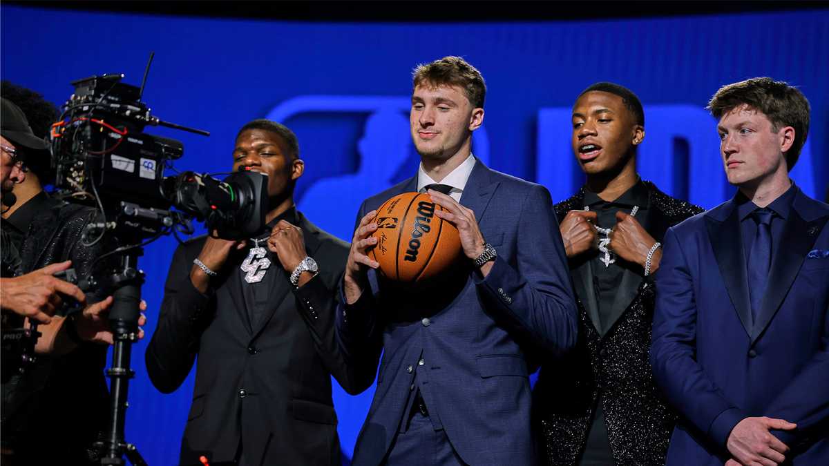 Cooper Flagg NBA draft night photo gallery
