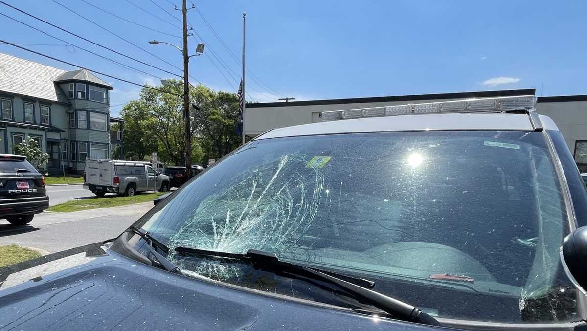 Man accused of smashing windshields on 6 Burlington police cruisers
