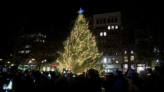 Boston hosts annual tree lighting in Copley Square - Vimarsana News