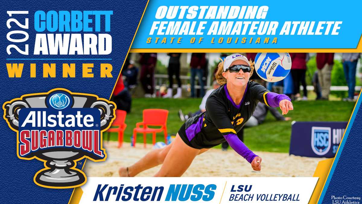 Kristen Nuss Earns Corbett Award as Top Female Athlete in Louisiana