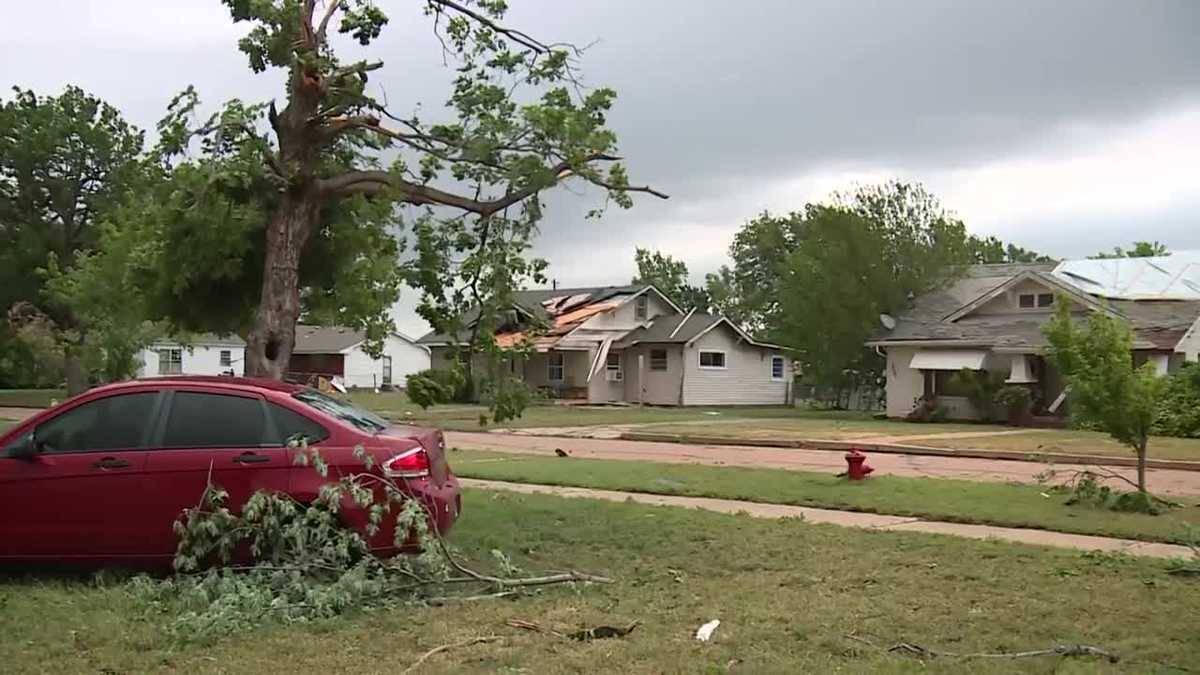 Cordell, Oklahoma residents picking up the pieces after tornado