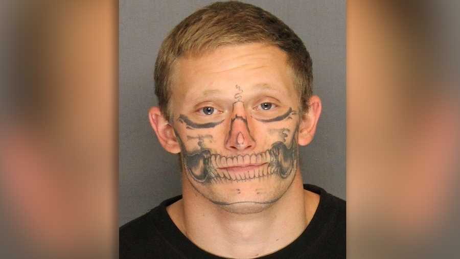 face tattoos skull