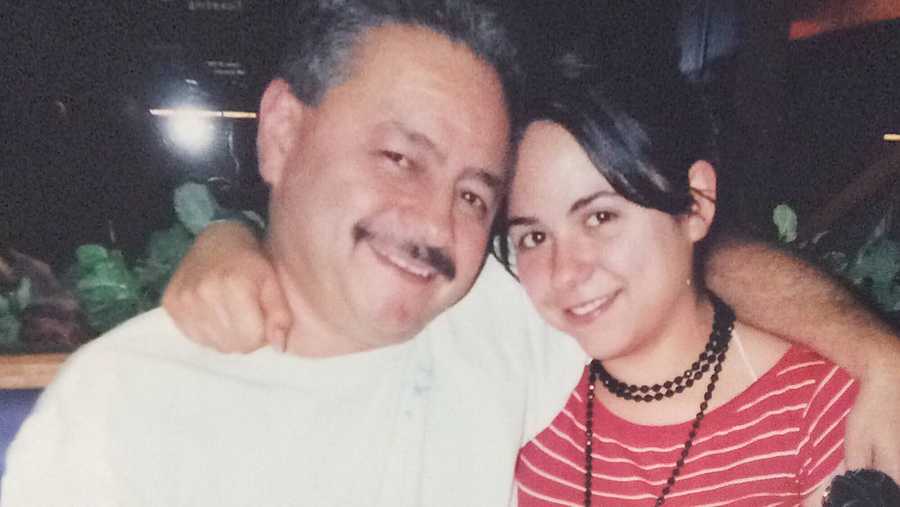 Mark Urquiza and his daughter Kristin Urquiza
