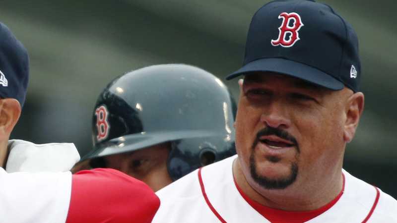 Former Red Sox player Jim Corsi's son pays tribute to him