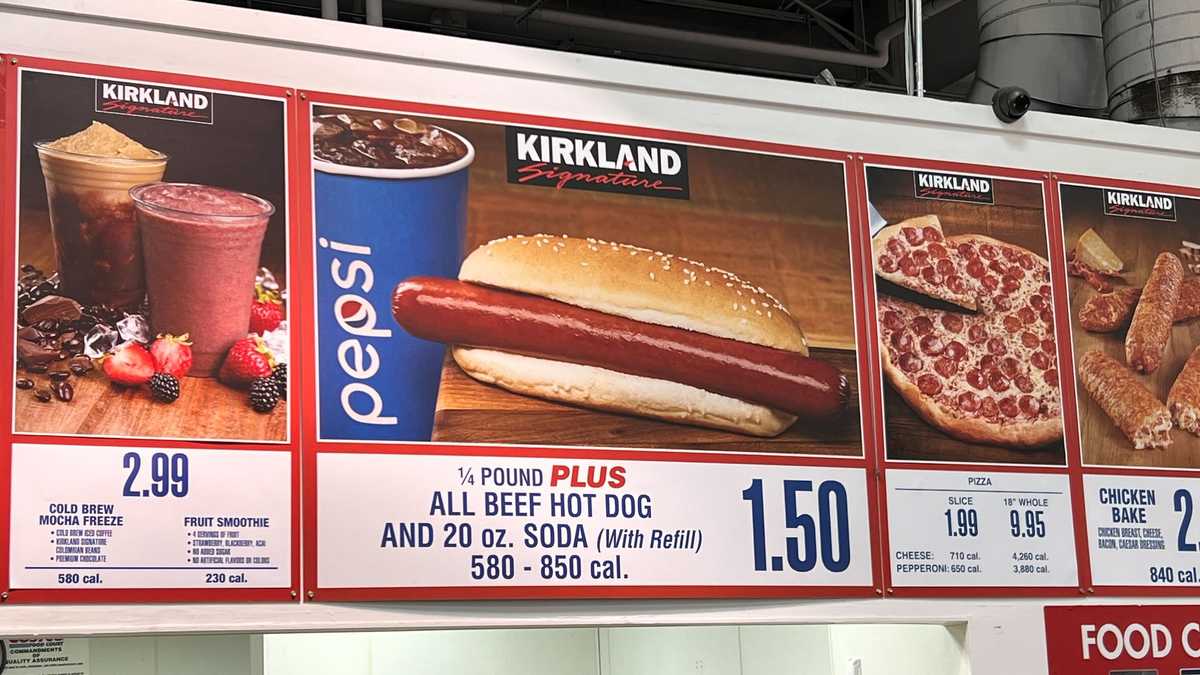 Inflation hits Costco food court with price increases on 2 items