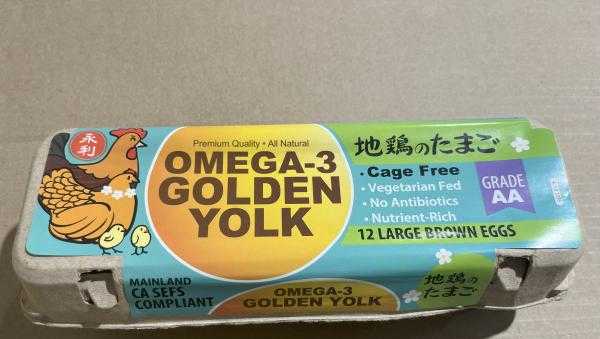 golden yolk eggs