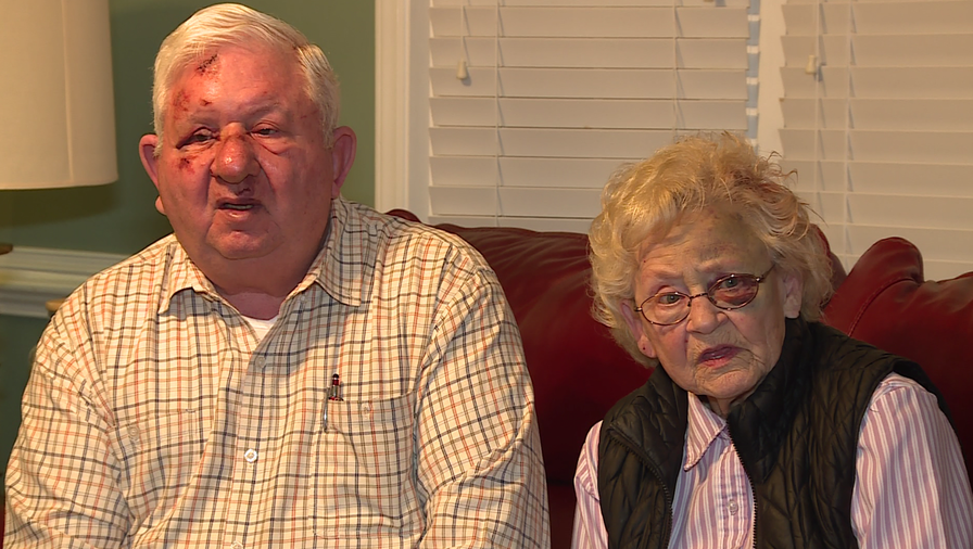 Elderly couple attacked, robbed at Triad home