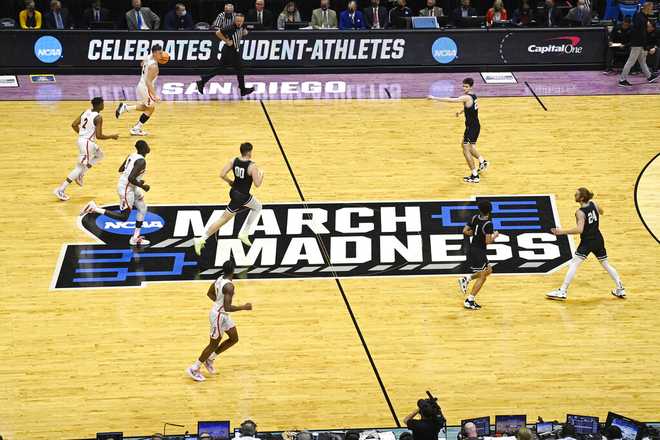 March Madness court