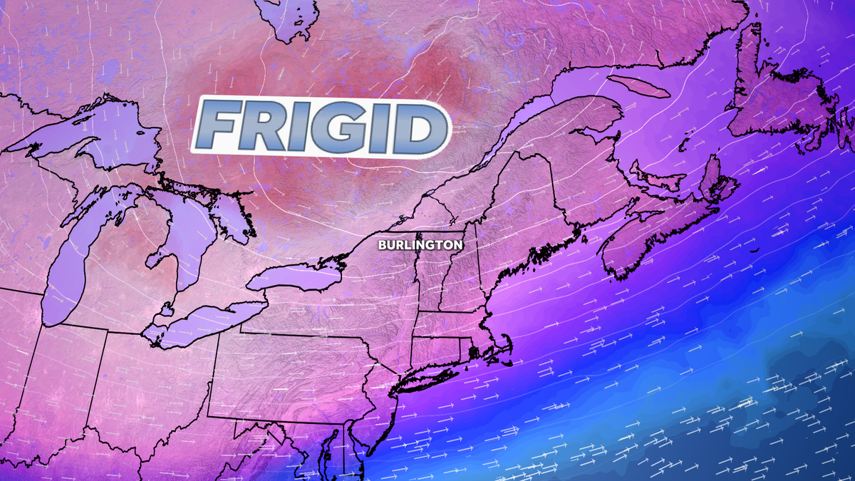 Arctic blast to bring near record cold this weekend in Vermont, New York