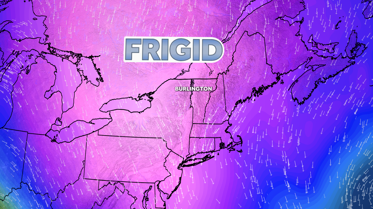 Snow squalls, arctic cold this weekend in Vermont and New York
