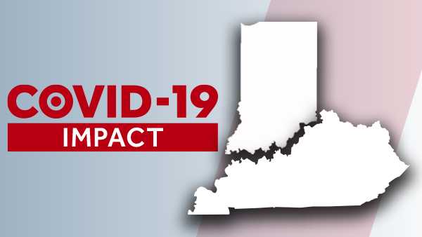 Covid 19 Maps Of Kentucky Indiana Show Transmission Levels