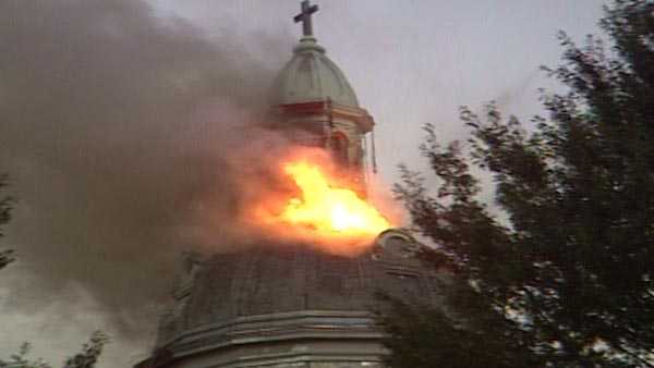 Archives In 1986 Covington S Iconic Mother Of God Church Caught Fire