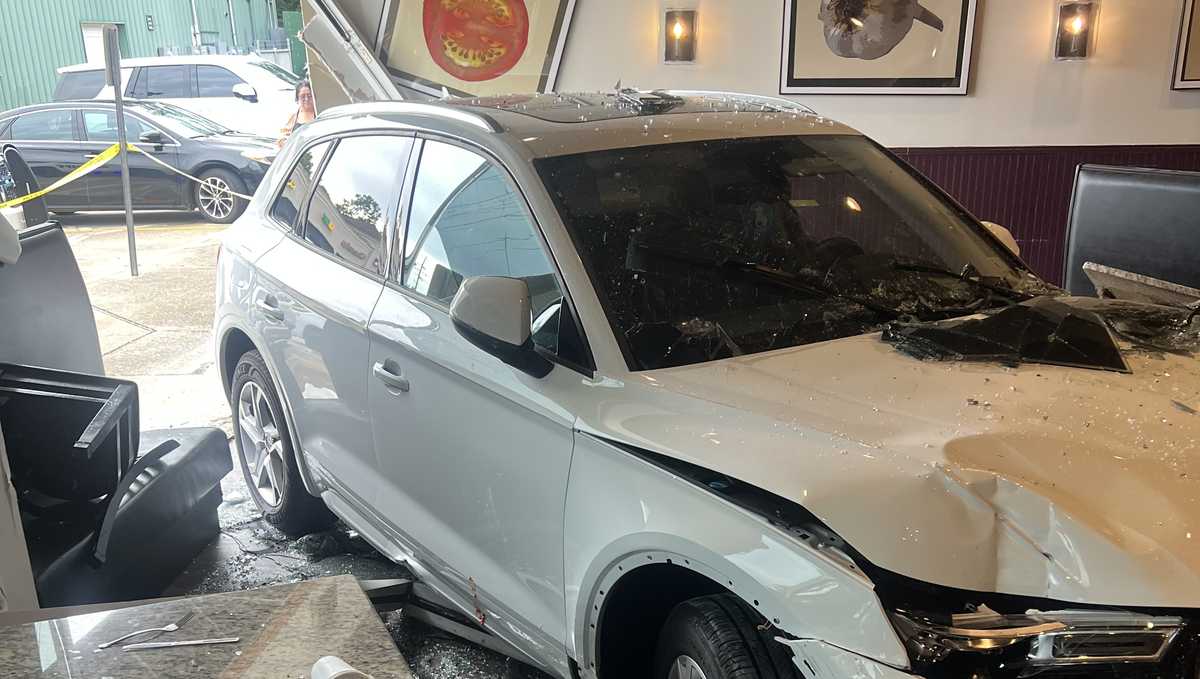 Several injured after SUV crashes into Covington Restaurant