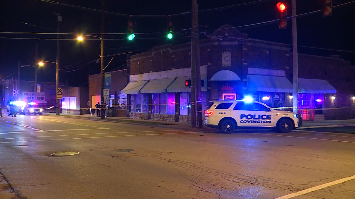 Investigation underway after nighttime shooting outside Covington bar