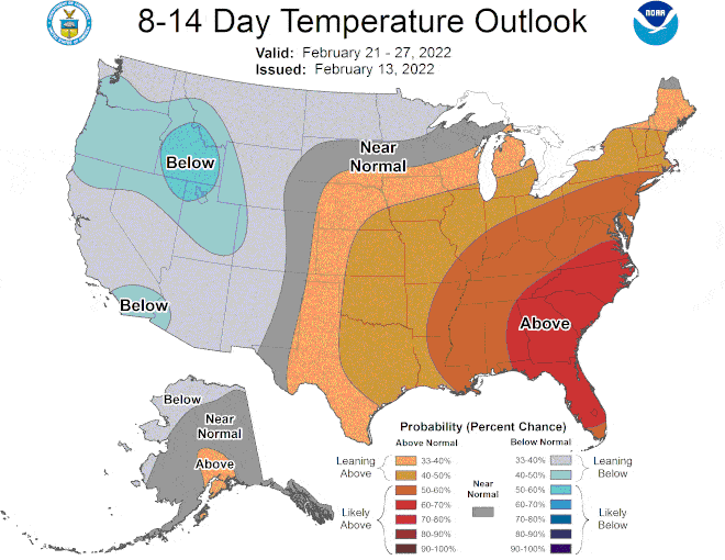 Weekly weather planner: A roller coaster ride in temperatures