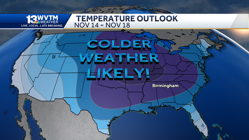 Record-setting heat breaks, rain moves in soon, and arctic air blows in for the weekend