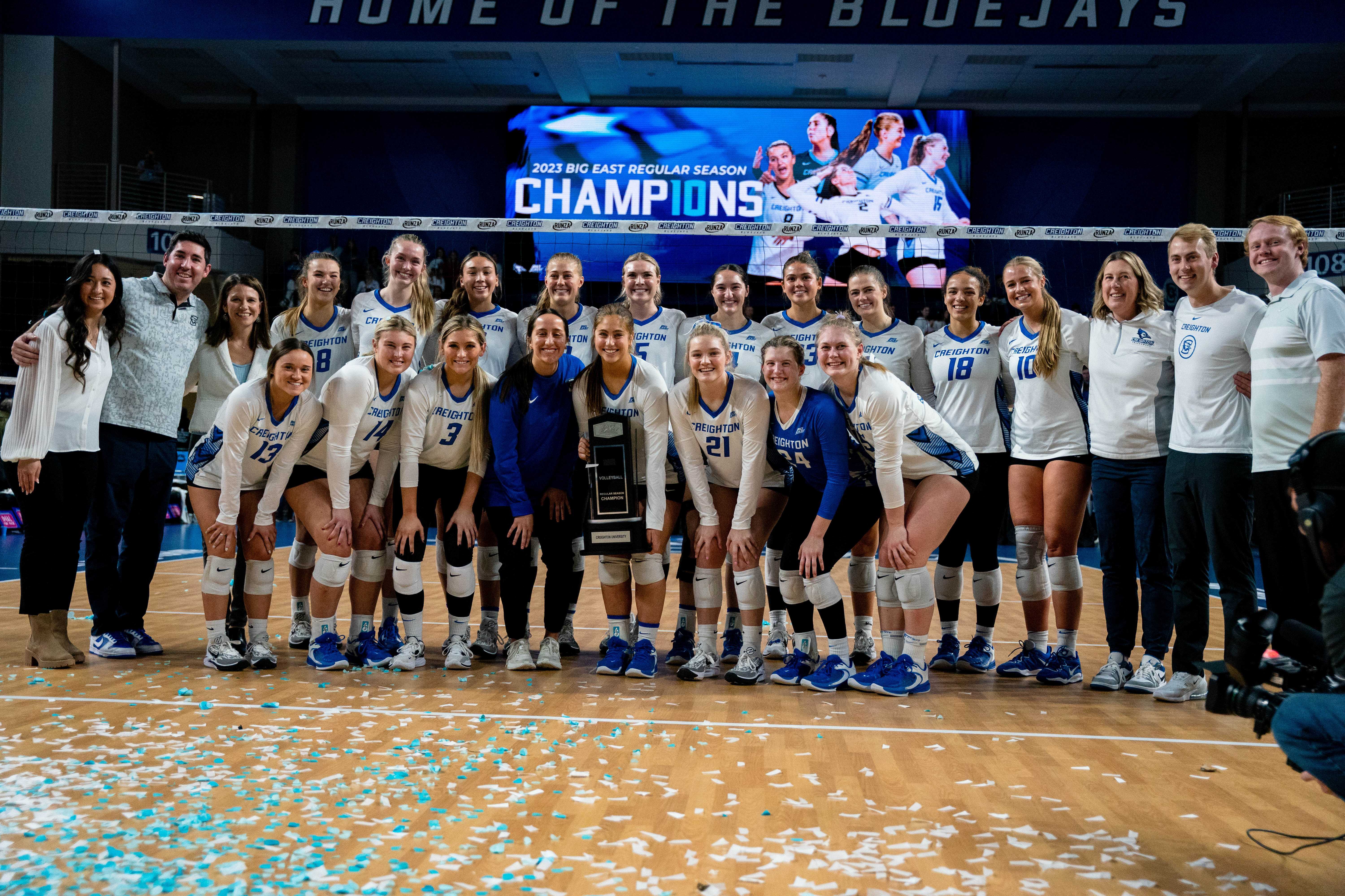 Creighton Volleyball Clinches 10th Straight Big East Regular Season ...