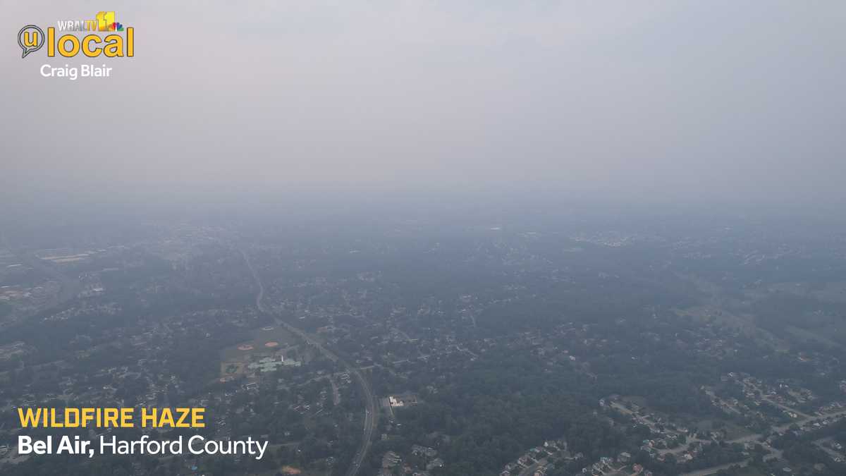 Smoke in Maryland from Canada wildfires | Photos